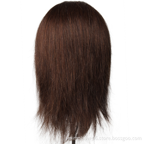 Beautiful wholesale female wig mannequin head with human hair